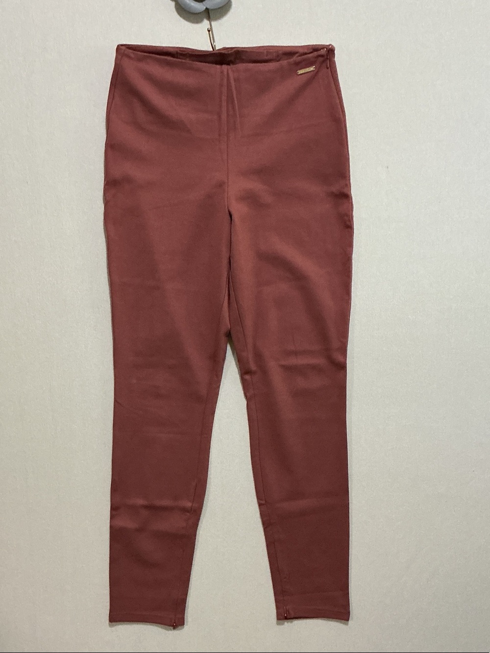 Fabletics Skinny Ponte Leggings in Brick